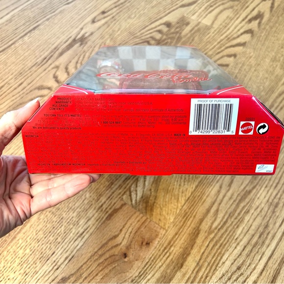 Coca-Cola Car Hop Barbie Vintage 1998 NRFB - Picture 6 of 6